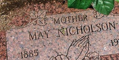 May Nicholson May Nicholson