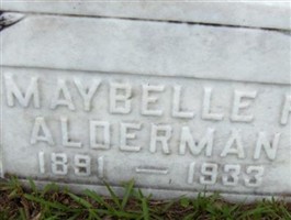 Maybelle F Alderman
