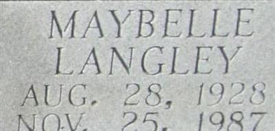 Maybelle Langley Reese
