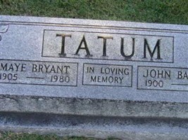 Maye Bryant Tatum