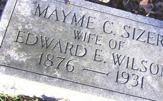 Mayme Clarabelle Sizer Wilson Mayme Clarabelle Sizer Wilson