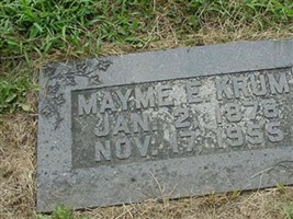 Mayme E Krum