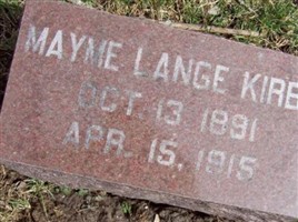 Mayme Lange Kirby Mayme Lange Kirby
