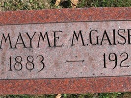 Mayme M. Brown Gaiser Mayme M. Brown Gaiser