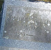Mayme VanAuken Minor Mayme VanAuken Minor