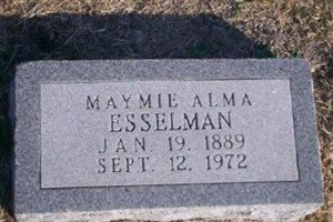 Maymie Alma Esselman Maymie Alma Esselman