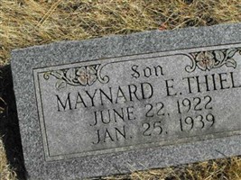 Maynard E. Thiel Maynard E. Thiel
