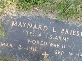 Maynard L Priest