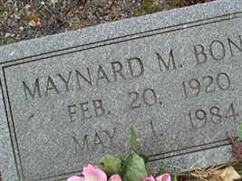 Maynard M Bond