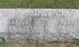 Maynard Thayer Maynard Thayer