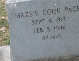 Mazsie Cook Pace