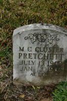 M. C. Cluster Pritchett M. C. Cluster Pritchett