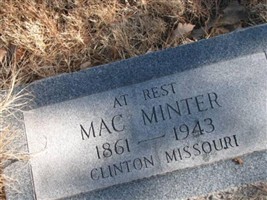 McDowell "Mac" Minter McDowell "Mac" Minter