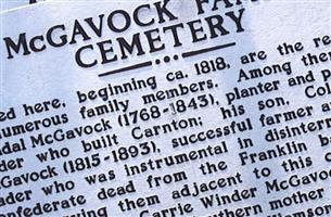 McGavock Family Cemetery