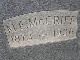 M E McGriff