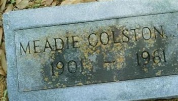 Meadie Colston, Jr Meadie Colston, Jr