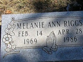 Melanie Ann Riggs Melanie Ann Riggs