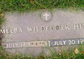 Melba June Wildeboer Hiter