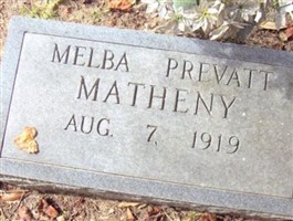 Melba Prevatt Matheny