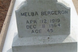 Melba Regina Bergeron Melba Regina Bergeron