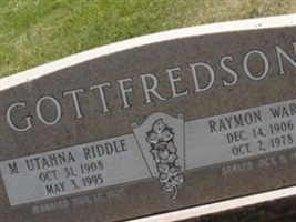 Melba Utahna Riddle Gottfredson Melba Utahna Riddle Gottfredson
