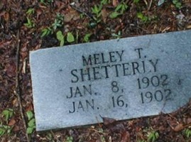 Meley T. Shetterly Meley T. Shetterly