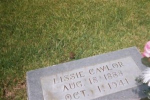 Melissa "Lissie" Parker Caylor Melissa "Lissie" Parker Caylor