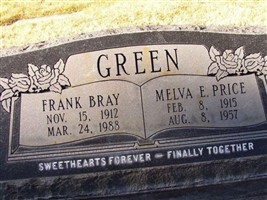 Melva E. Price Green Melva E. Price Green