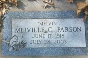 Melville C Parson Melville C Parson