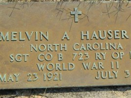 Melvin A. Hauser, Jr Melvin A. Hauser, Jr