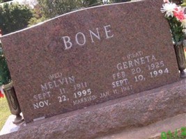 Melvin F Bone Melvin F Bone