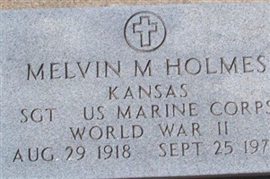 Melvin Max Holmes Melvin Max Holmes