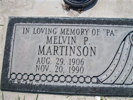 Melvin P Martinson