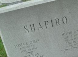 Melvin Roy Shapiro Melvin Roy Shapiro