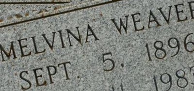 Melvina Weaver Hailey