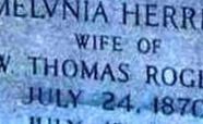Melvinia Herring Rogers Melvinia Herring Rogers