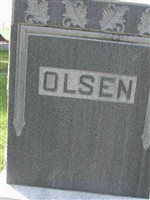 Memorial Marker Olsen