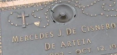 Mercedes J de Cisneros de Arteta Mercedes J de Cisneros de Arteta