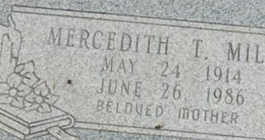 Mercedeth Devota Tate Miller