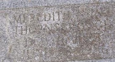 Meredith June Welch Thornsbrough Meredith June Welch Thornsbrough