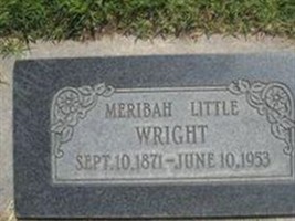 Meribah Denning Little Wright