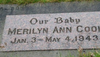 Merilyn Ann Cook Merilyn Ann Cook