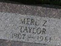 Merl Z. Taylor Merl Z. Taylor