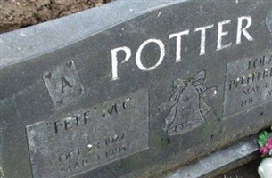 Merland Clay "Pete" Potter Merland Clay "Pete" Potter
