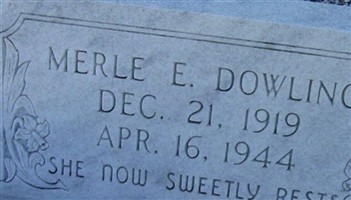 Merle E. Dowling