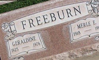 Merle E Freeburn Merle E Freeburn
