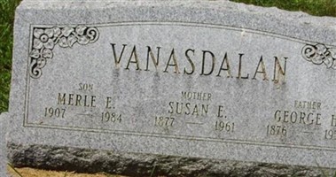 Merle E Vanasdalan Merle E Vanasdalan