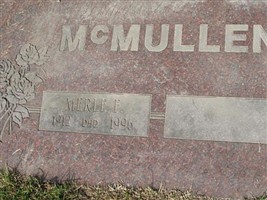 Merle F. McMullen Merle F. McMullen