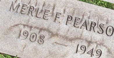Merle F. Pearson Merle F. Pearson