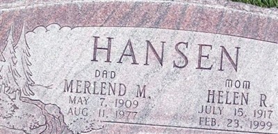 Merlend Moroni Hansen Merlend Moroni Hansen
